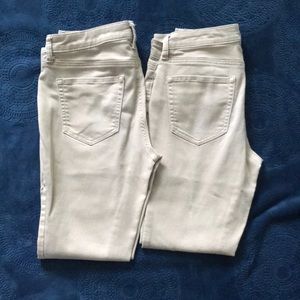 Aeropostale high rise jeggings khaki size 4